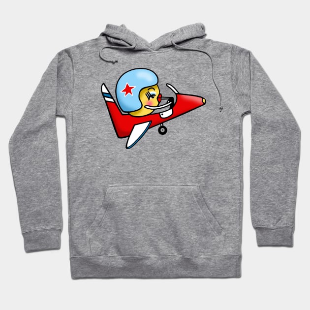 Airplane Hoodie by AdrianaStore